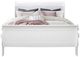 Global Furniture USA Charlie White Queen Sleigh Bed with LED-1