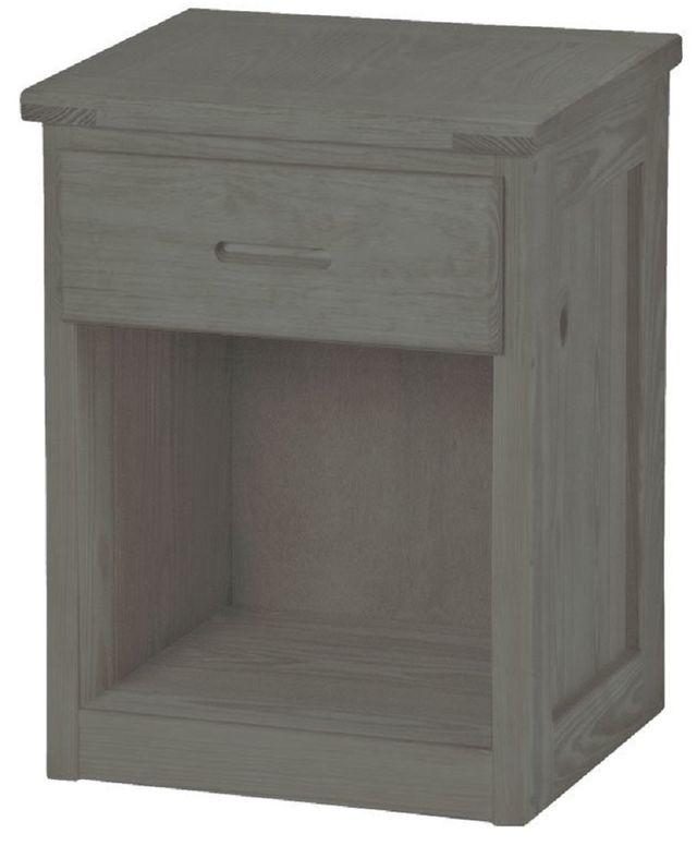 Crate Designs™ Furniture Graphite 30" Tall Nightstand-0
