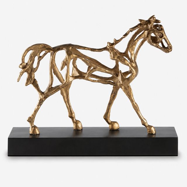 Signature Design by Ashley® Grainville Antique Gold/Black Sculpture-1