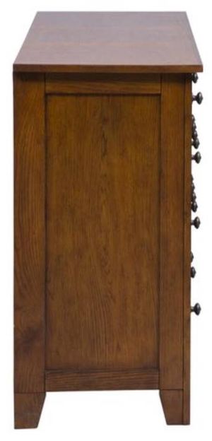Liberty Furniture Grandpas Cabin Aged Oak Dresser