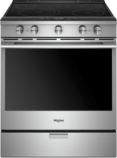 Whirlpool® 30" Slide In Electric Range-Fingerprint Resistant Stainless Steel