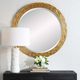 Uttermost® Celeste Gold Round Mirror-2