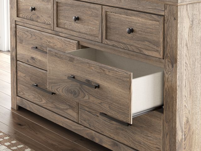 Signature Design by Ashley® Rusticott Brown Dresser and Mirror-2