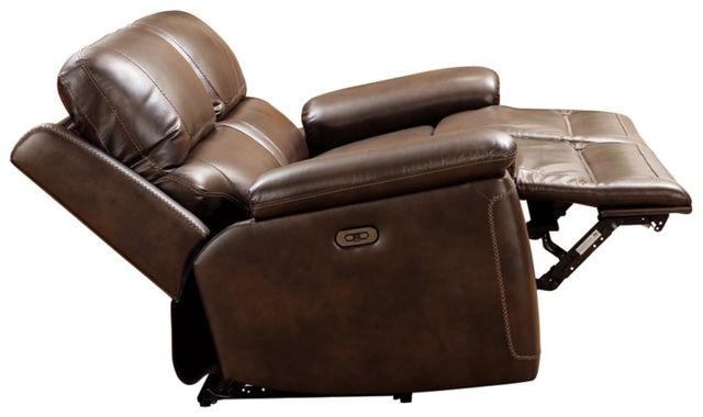 Signature Design by Ashley® Wentler Brown Power Reclining Sofa-3