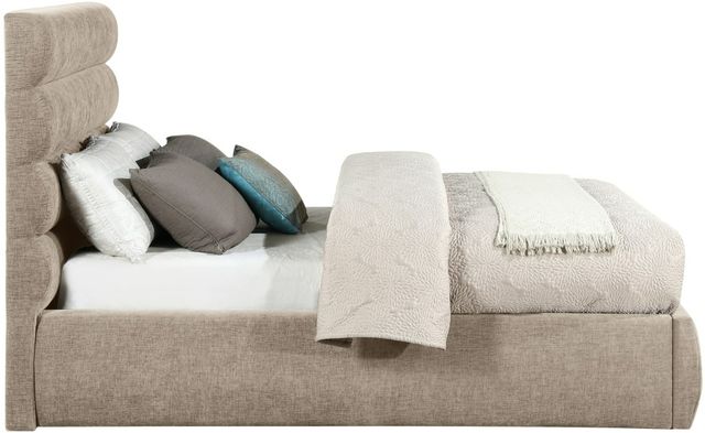 Meridian Furniture Adam Beige Full Upholstered Panel Bed-2