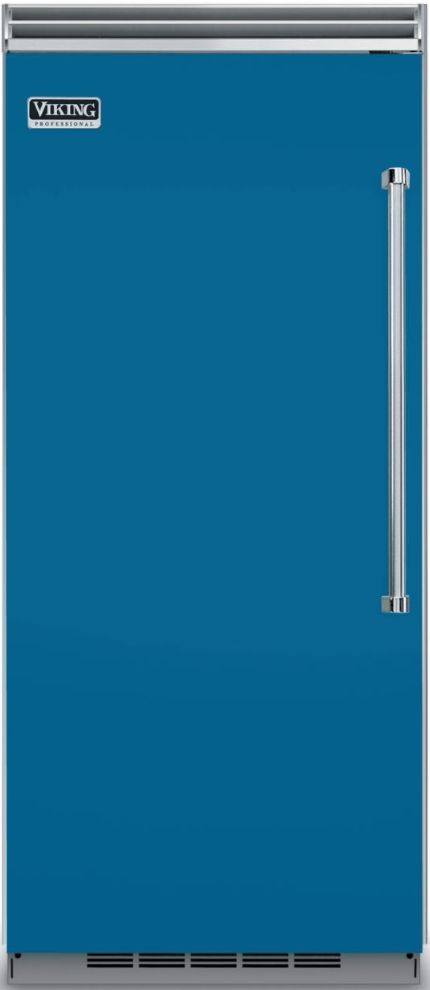 Viking® 5 Series 19.2 Cu. Ft. Alluvial Blue Professional Left Hinge All Freezer-0