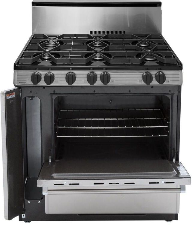 Premier Pro Series 36" Stainless Steel Pro Style Gas Range-1