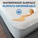Comerco® Integral (Less than 10" Deep) King Mattress Protector Set + 2 Pillow Protectors-1