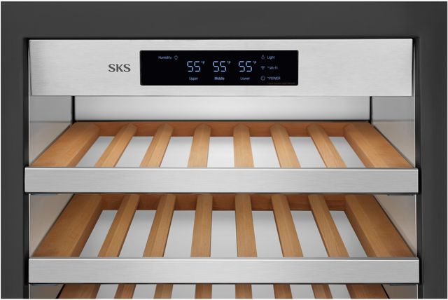 SKS 24" Panel Ready Built-In Wine Refrigerator-3