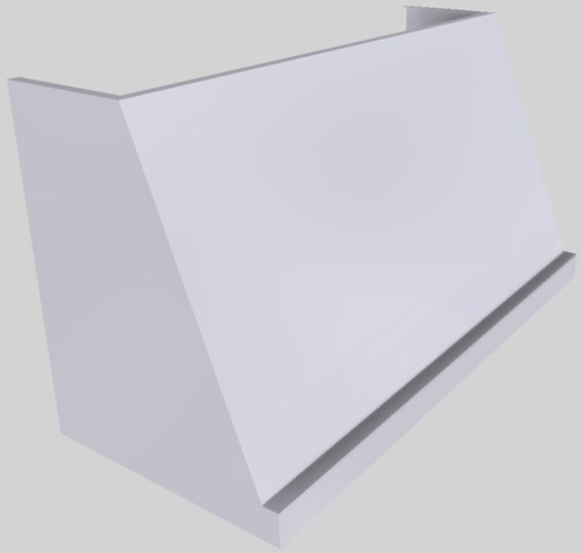 Vent-A-Hood® 54" Wall Mounted Range Hood-White-2