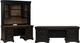 Liberty Furniture Meritage 5-Piece Aged Charcoal/Caramel Junior Executive Set-0