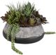 Uttermost® Yuma Burgundy/Green Succulent Centerpiece-2