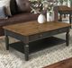 John Thomas Furniture® Vista Coal/Hickory Coffee Table-3