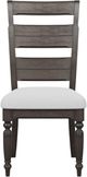Bernards Bellamy Lane Coffee Ladder Back Dining Side Chair-2