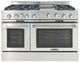 Capital Cooking™ Classic Chef 48" Stainless Steel Sealed Burner Pro Style Gas Range with Griddle-0