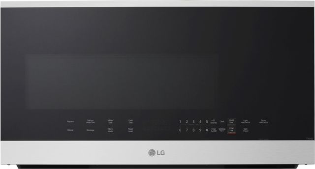 LG 2 Cu. Ft. PrintProof® Stainless Steel Over The Range Microwave with EasyClean®-0