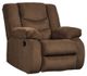 Fauteuil berçant inclinable Tulen, brun, Signature Design by Ashley®-0