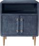 TOV Furniture Marco Indigo Lacquer Side Table-0