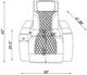 Global Furniture USA U8611 Blanched Silver Power Recliner with LED-2