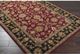 Surya Crowne Burgundy 2'x3' Throw Rug-2