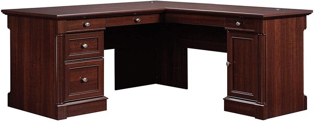 Sauder® Palladia® Select Cherry L-Shaped Desk-0