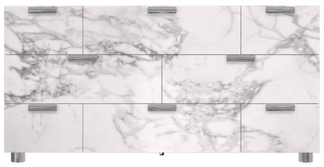 Bernhardt Stratum Mist/Polished Nickel Dresser-1