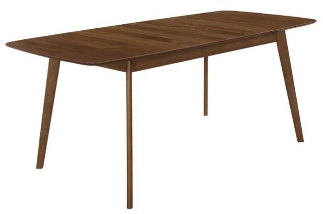 Coaster® Redbridge 5-Piece Black/Natural Walnut Rectangular Dining Set-1