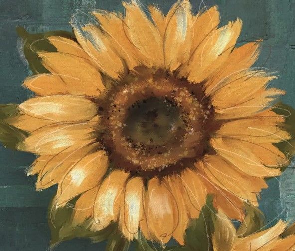 Classy Art Sunflower II by Conrad Knutsen Wall Art-1