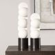 Uttermost® Symmetry 2-Piece Dark Bronze/White Sculpture Set-2