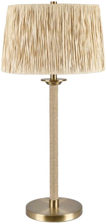 Crestview Collection Samara 2-Piece Tan Table Lamp Set-1