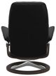 Stressless® by Ekornes® Customizable Consul Large Manual Recliner and Ottoman with Signature Base-2