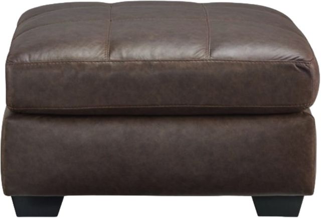 Benchcraft® Barlin Mills Umber Oversized Accent Ottoman-1