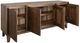 International Furniture Direct Olivia Brown Console-2