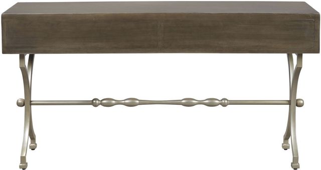 Signature Design by Ashley® Quinnland Antique Gray Console Sofa Table-2
