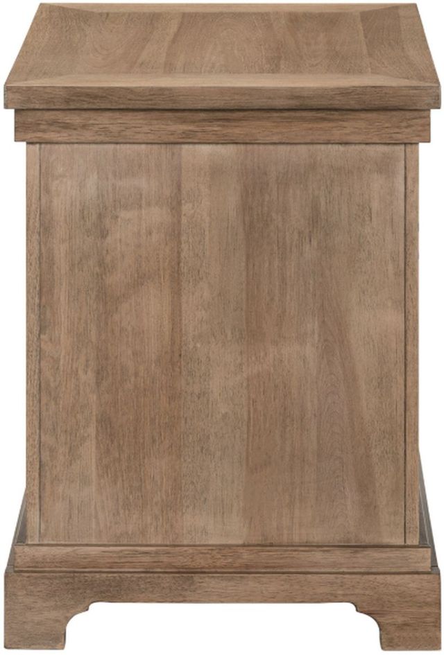 Liberty Furniture Haven Hills Camel Beige Chairside Table-4