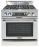 Capital Cooking™ Grand Chef 30" Stainless Steel Open Burner Pro Style Dual Fuel Range-0