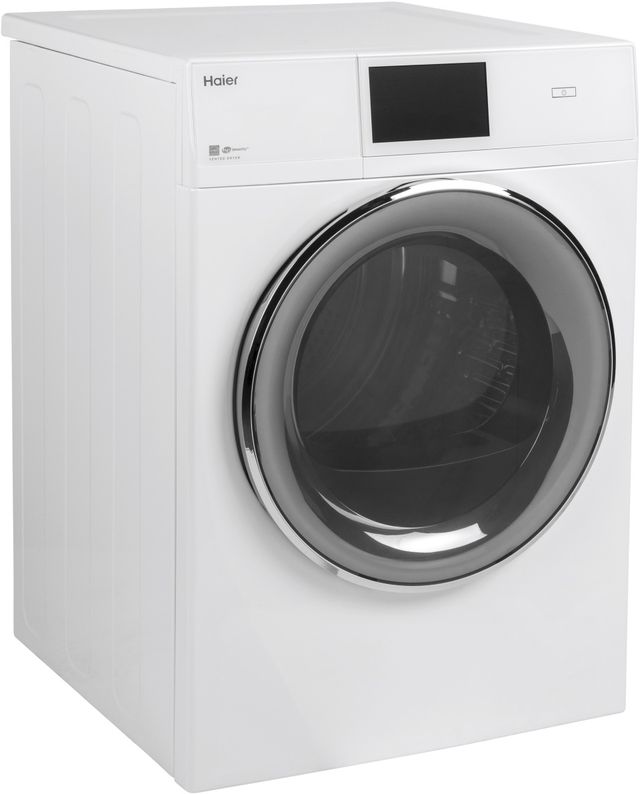 Haier 4.3 Cu. Ft. White Front Load Electric Dryer-3