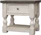 International Furniture Stone Wood 4 Piece Queen Bed Set-1