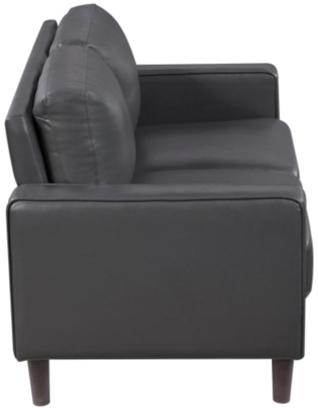 Homelegance® Malcolm Dark Gray Loveseat-3