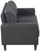 Homelegance® Malcolm Dark Gray Loveseat-3