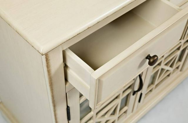 Jofran Inc. Craftsman Antique Cream 60" Media Console-2