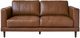 Elements International Hampton Fiero Tan Loveseat-1