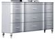 Furniture of America® Melodi Parc Silver Dresser-0