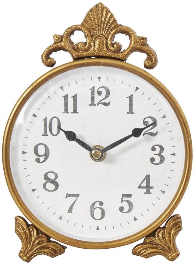 Deco Marche Gold Clock-1