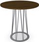 Amisco Customizable Calypso Walnut Veneer Bar Table with 42" Tabletop-3