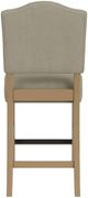 Riverside Furniture Mix-N-Match Chairs 2-Piece Sand Button Tufted Upholstered Stool Set-4