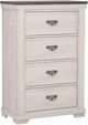Crown Mark Leighton Gray/White Chest-0