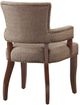 Olliix by Madison Park Brown Dawson Arm Dining Chair-2