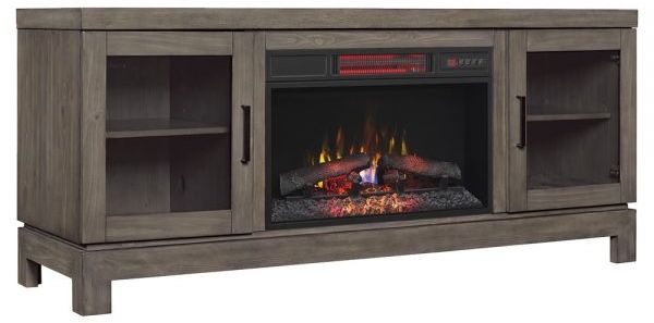 ClassicFlame® Berkeley Spanish Gray TV Stand-0
