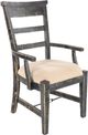 Sunny Designs™ Marina Black Sand Arm Chair-0